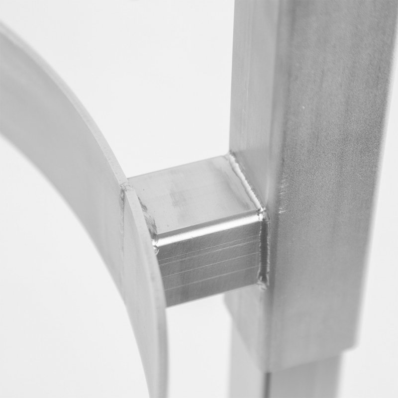 Stainless steel stand for Ø450 conical sieve (3222B) and Ø400 cylindrical sieve (3166), adjustable.