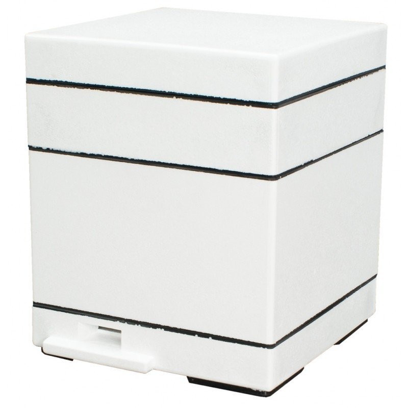 Mini 6-frame nucleus hive (new bottom (W11180), body, partition, feeder, roof, 6 frames), not painted