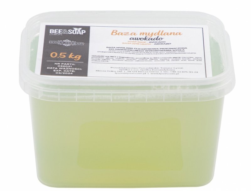Baza mydlana z Awokado 0,5 kg