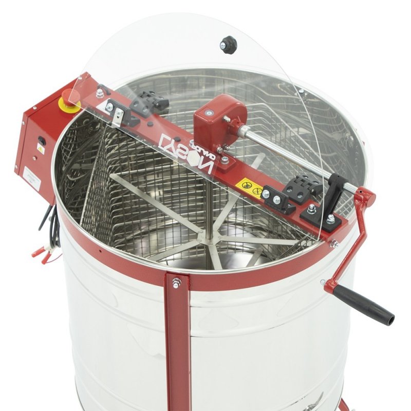 Miodarka diagonalna 5-ramkowa, Ramka: WL, LN, Ø600mm, ręczno-elekt. 12V/230V - CLASSIC