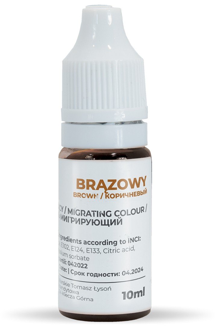 Barwnik migrujący 10ml - brązowy