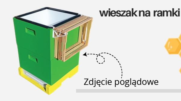 Wieszaki na ramki (komplet 2 sztuk)