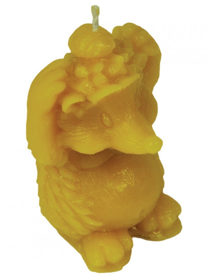 Forma silikonowa - Jeż z biedronką – wys. 5,5 cm