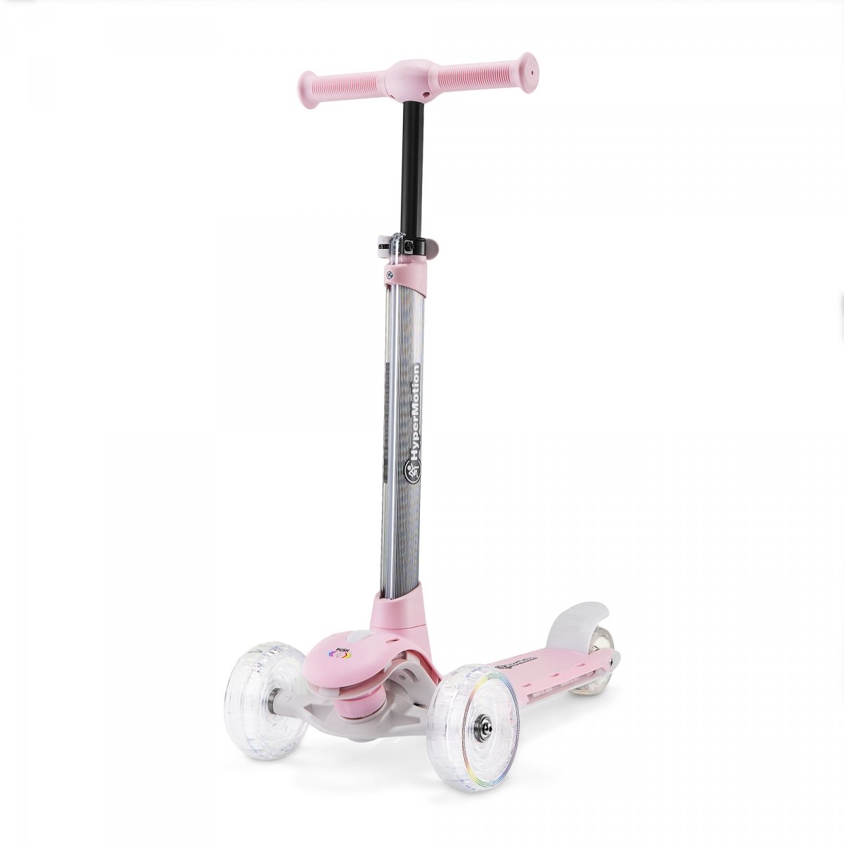 Hulajnoga balansowa HyperMotion BECKY - oświetlenie RGB LED, kolor różowy