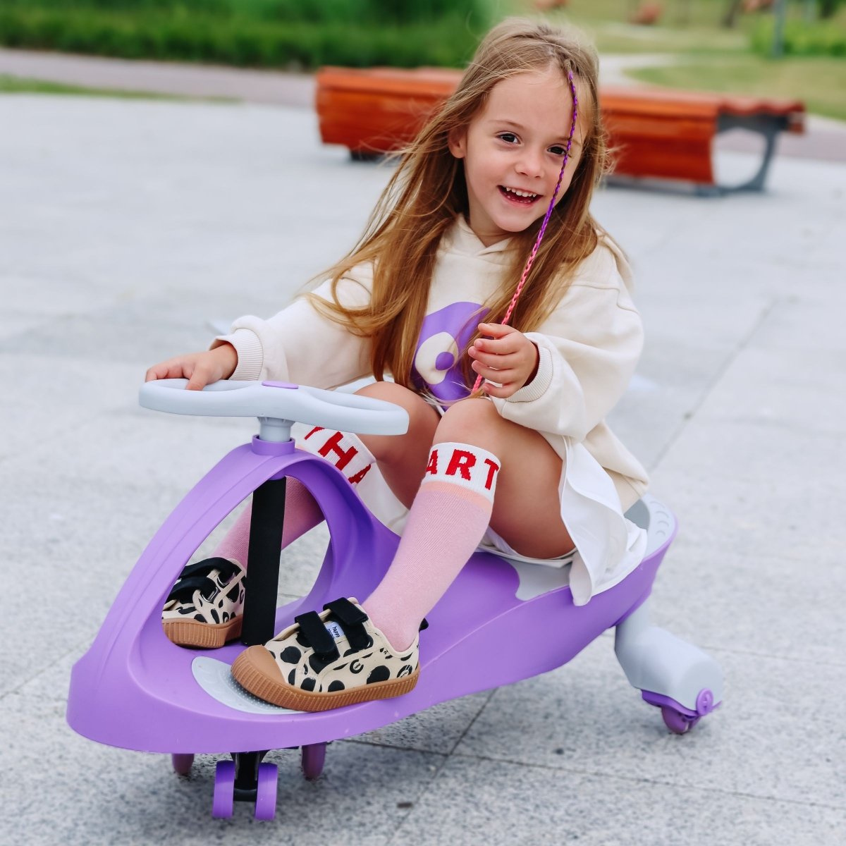 Pojazd dziecięcy TwistCar® - Pastelove + Świecące kółka