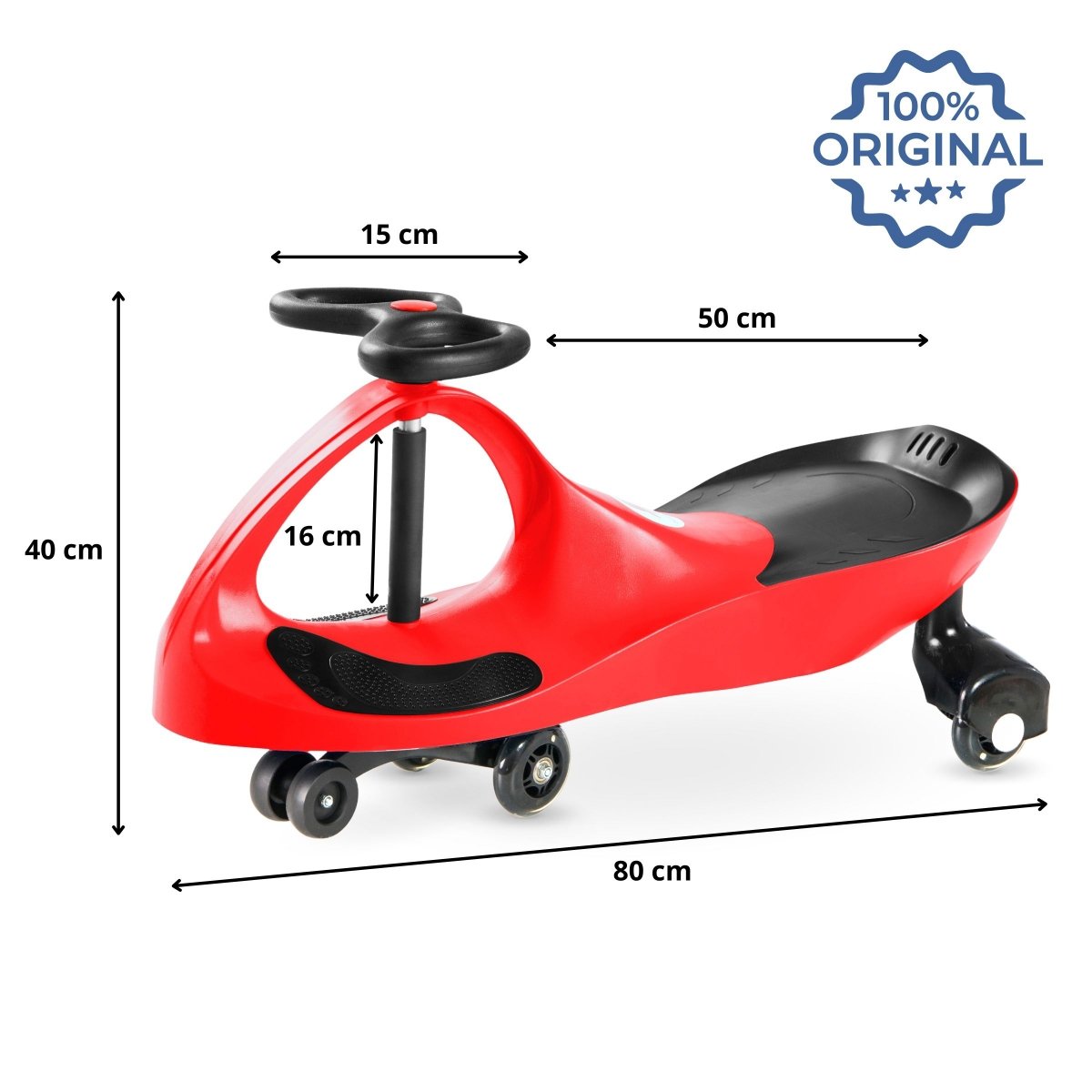 Pojazd dziecięcy TwistCar® - jeździk dla dzieci + świecące kółka