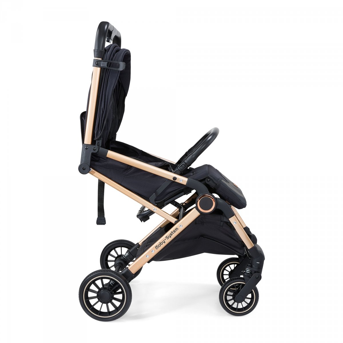 Wózek dziecięcy Spacerówka Moby-System LENA GOLD PRO z funkcją WALIZKI