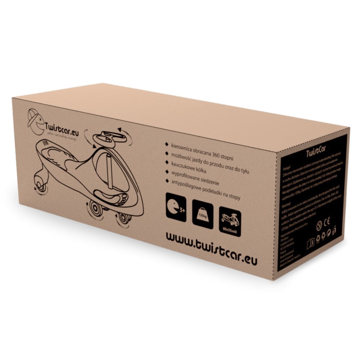 Pojazd dziecięcy TwistCar® - Pastelove + Świecące kółka