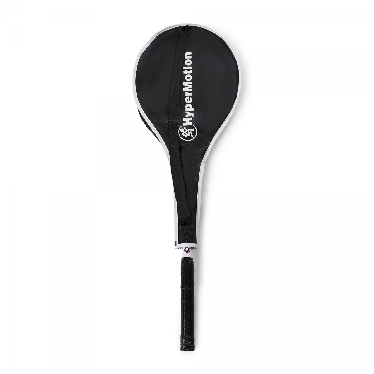 Zestaw rakiet do badmintona HyperMotion – 2 rakiety + pokrowiec, kolor różowy