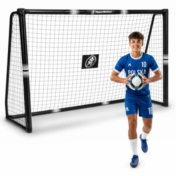 Bramka do piłki nożnej HyperMotion 240 × 160 cm – czarna