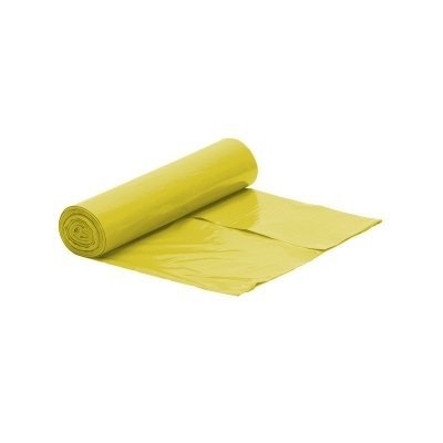 Worek żółty na śmieci LDPE 35 L/rolka 50 szt