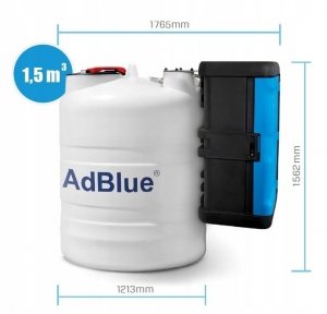 Zbiornik na AdBlue 1500L SWIMER BLUE TANK ELJPS EL OPTIMUM
