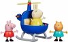 Świnka Peppa Halikopter z 3 figurkami W chmurach z Pepp