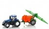 Siku 1668 Traktor ze spryskiwaczem upraw Traktor New Holland
