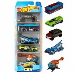 Hot Wheels City Autka 5-PAK Pojazdy Auta Mattel HLY76