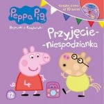 Świnka Peppa Książka + DVD PRZYJĘCIE NIESPODZIANKA Bajeczki