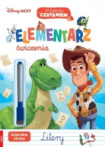 Disney Uczy Elementarz ćwiczenia Litery Nauka pisania Pisak