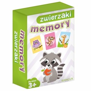 Memory Zwierzaki Gra pamięciowa 24 karty Memo Kangur 