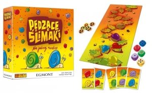 Pędzące ślimaki Gra rodzinna Egmont 