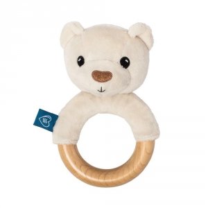 Gryzak Miś Eko Drewniany Whisbear Gryzaczek 0+