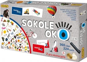 SOKOLE OKO Foto 2 Gry edukacyjne Gra planszowa Rodzinna Adamigo