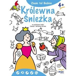 Znam to! Baśnie Królewna Śnieżka i 7 krasnoludków Kolorowanka