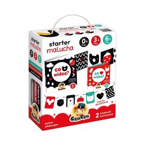 CzuCzu Starter Malucha 2 Książeczki kontrastowe