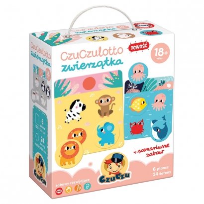 CzuCzulotto Zwierzątka Gra o zwierzętach Czu Czu 18mc+ 