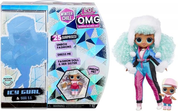LOL Surprise OMG Winter Lalka Icy Gurl Laleczka siostrzyczka MGA