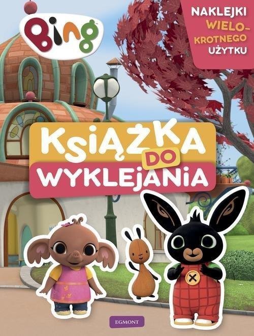 BING Książka do wyklejania Naklejki Zadania