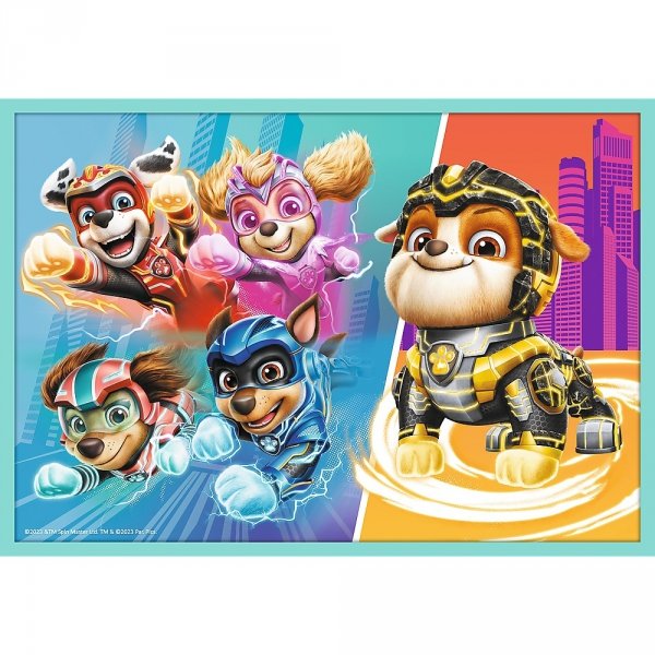 Puzzle Psi Patrol 10w1 Wesoły dzień piesków Trefl 