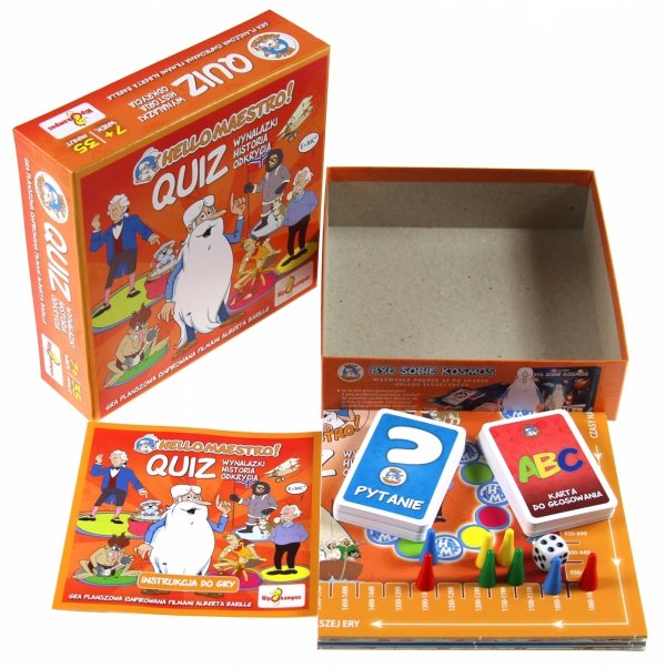 Gra Było sobie życie. Hello Maestreo quiz. Wynalazki, historia, odkrycia