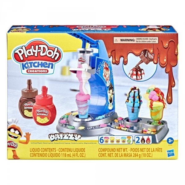 Play-Doh CIASTOLINA Tęczowa Lodziarnia Lody Desery lodowe PlayDoh