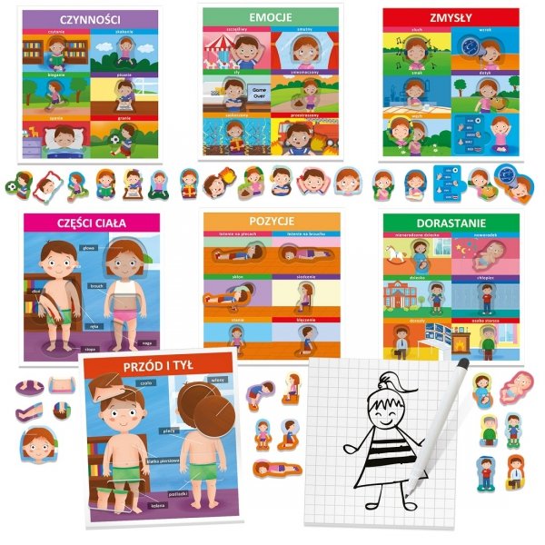 Headu Jak jesteśmy zbudowani Gra Montessori