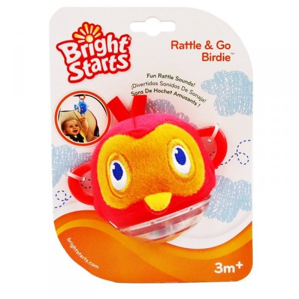 Bright Starts  Grzechotka Ptaszek Kula czerwony
