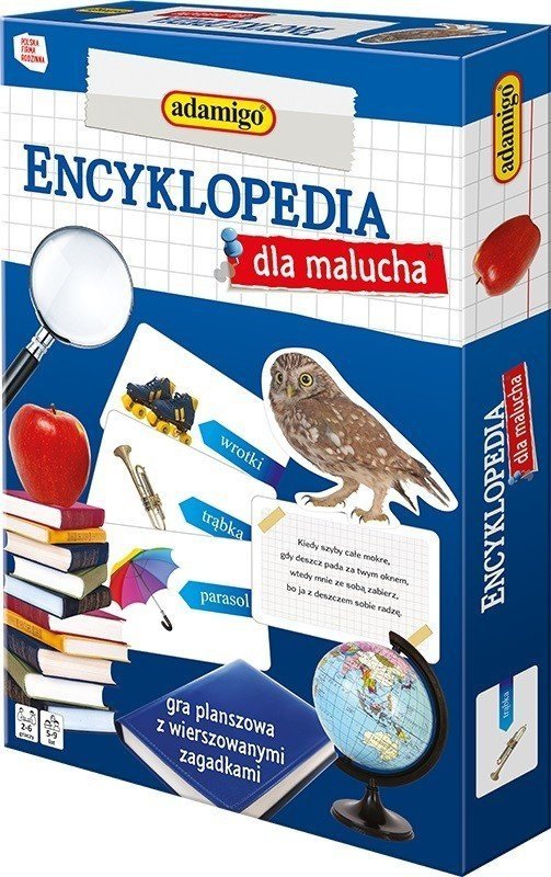 Encyklopedia dla Malucha Gra z Zagadkami Adamigo 3+