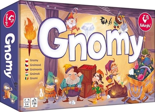 Gnomy gra planszowa Kukuryku