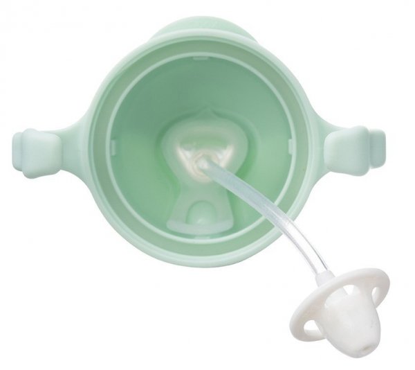 B.BOX Nowy Innowacyjny Kubek Bidon ze słomką Gelato Pistachio BB00520