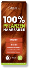 Sante Naturkosmetik.Roślinna farba do włosów w proszku naturalna czerwień