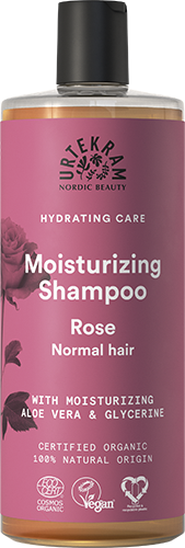Urtkaram Nawilżający szampon do włosów normalnych RÓŻA 500 ml