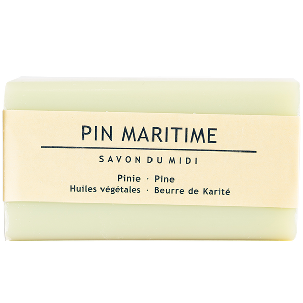 SAVON DU MIDI Mydło z masłem shea PIN MARITIME (Sosna)