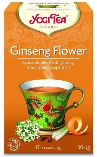 YOGI TEA Ajurwedyjska herbata ŻEŃSZEŃ (Ginseng )