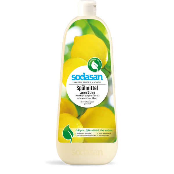 Sodasn Płyn do mycia naczyń CYTRYNA I LIMONKA 1 l