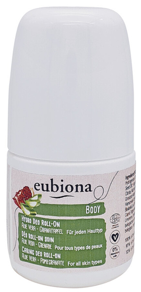 eubiona Dezodorant roll-on z aloesem i granatem