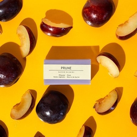 SAVON DU MIDIMydło z masłem shea ŚLIWKA