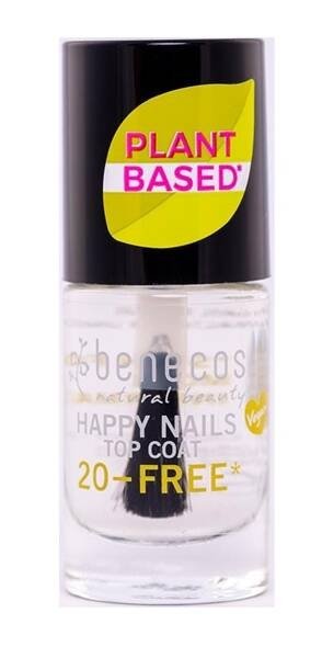 Benecos Lakier do paznokci Top Coat CRYSTAL 5 ml