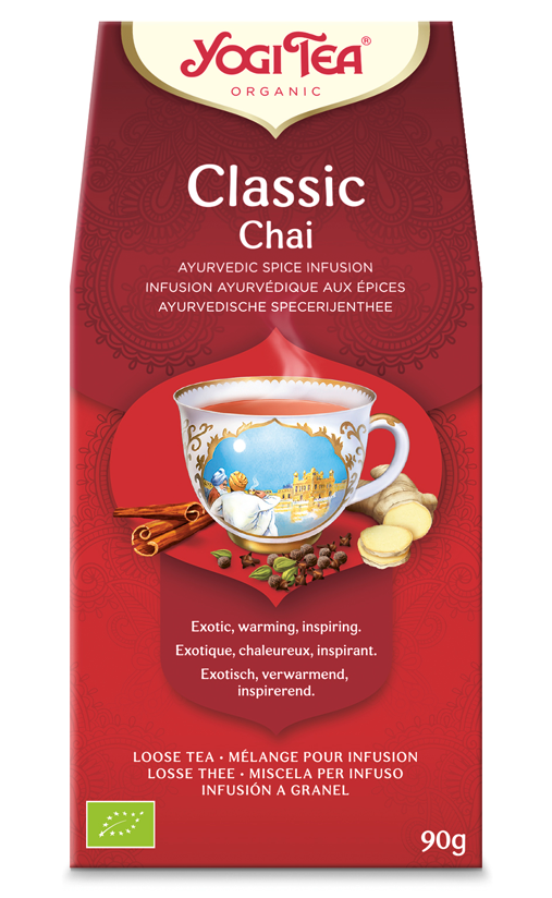 YOGI TEA Herbata sypana KLASYCZNY CZAJ (Classic Chai) 90 g