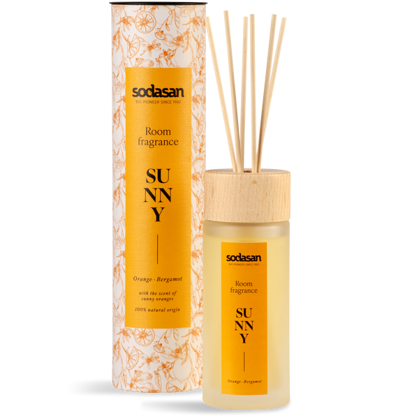sodasan Odświeżacz powietrza do pomieszczeń SUNNY Pomarańcza + Bergamotka