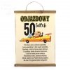 Dyplom bambus Odjazdowy 50 latek