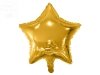 Balon foliowy Gwiazdka złota matowa 45 cm